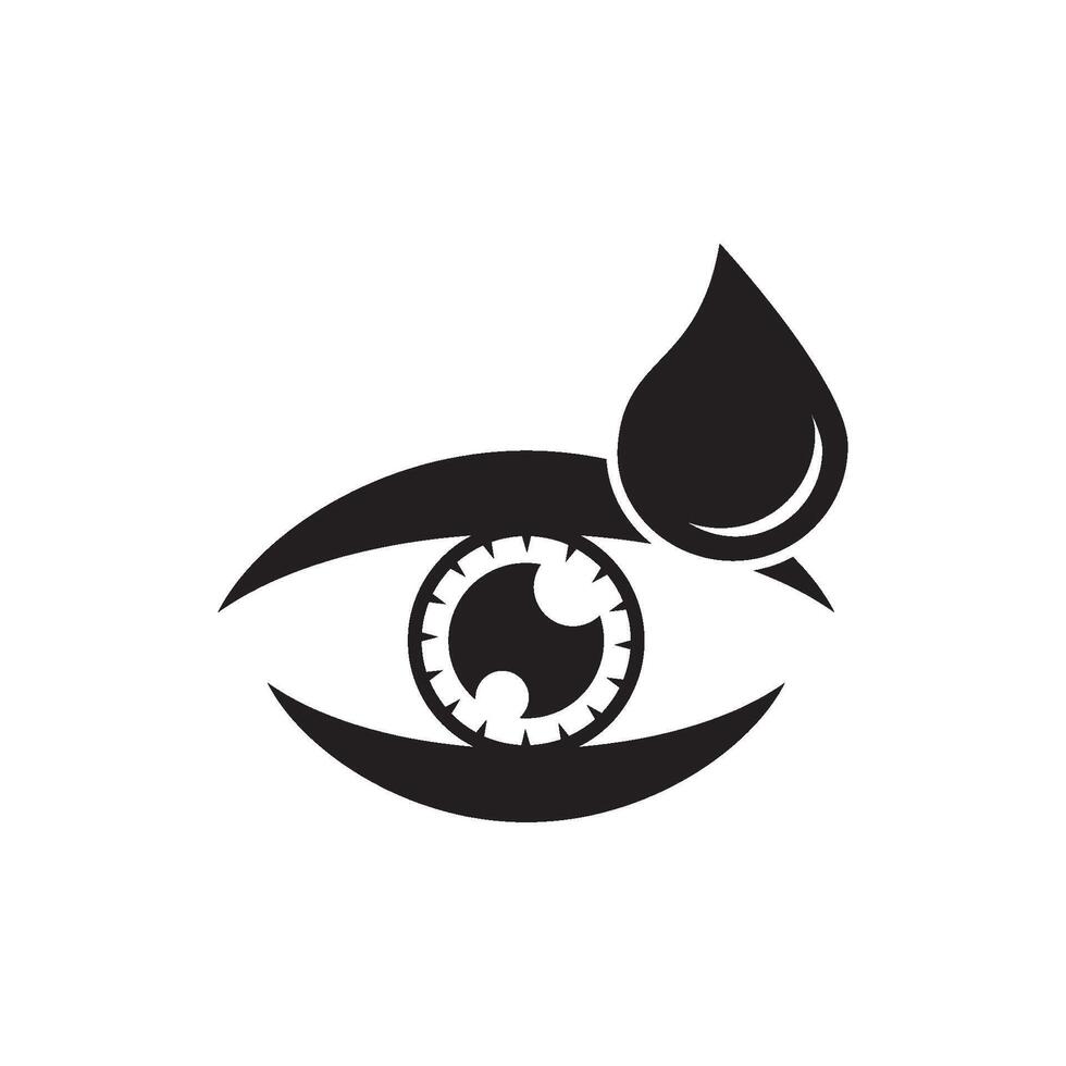 eye drops icon vector illustration design template