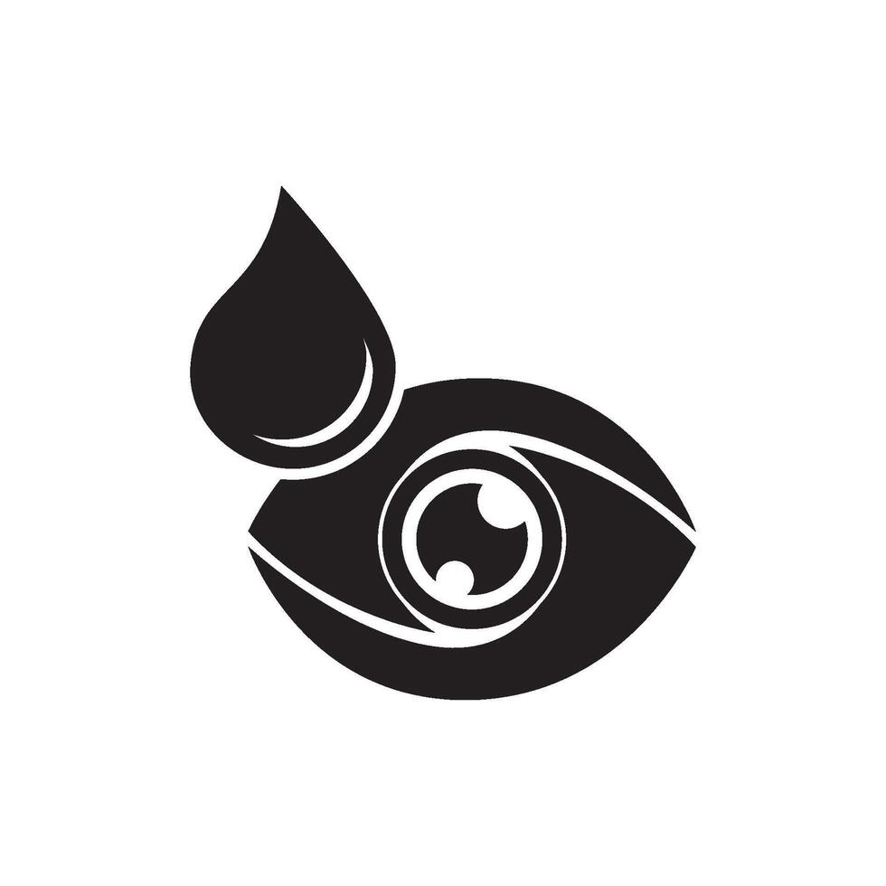 eye drops icon vector illustration design template