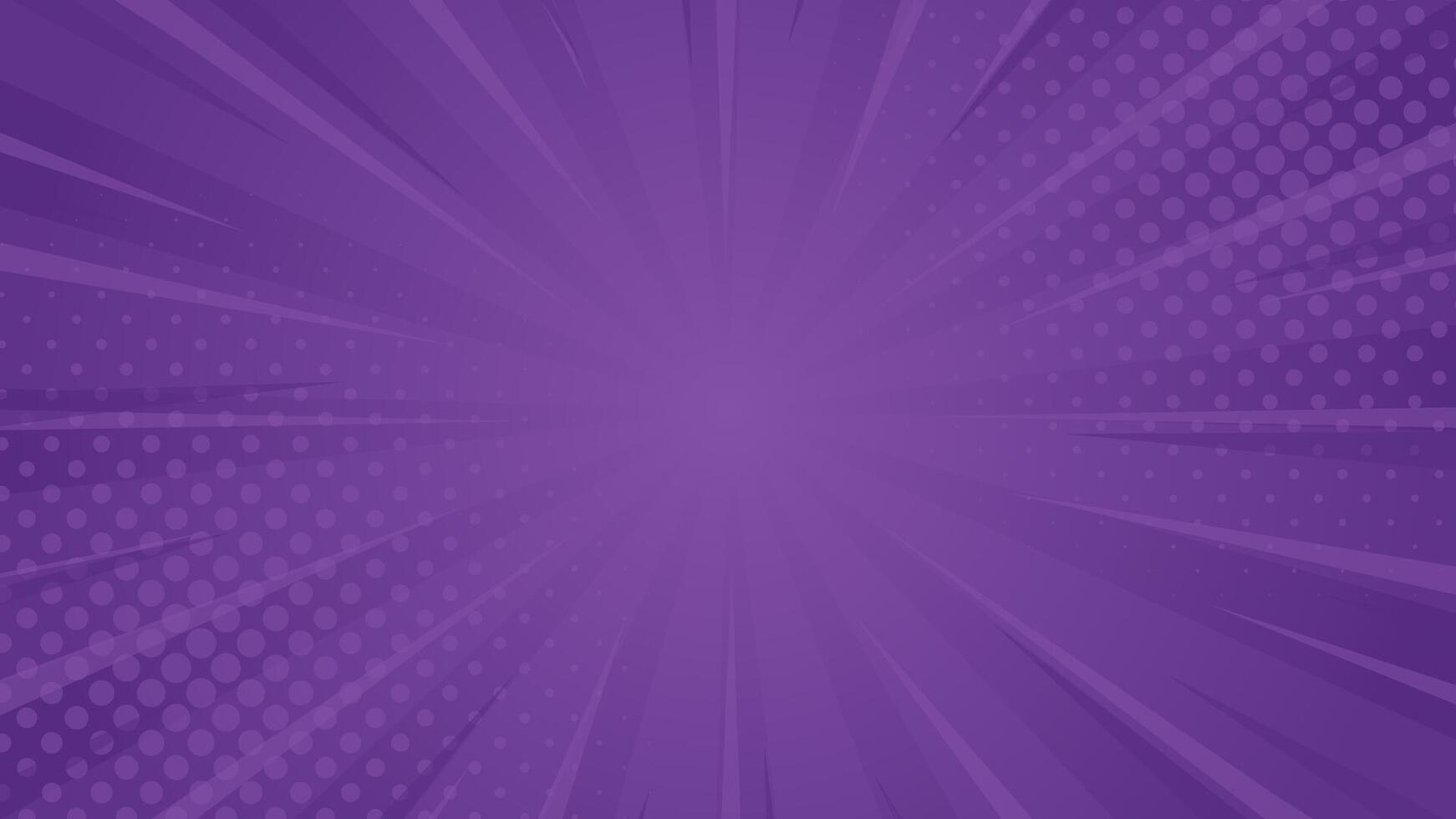 Purple gradient abstract background. Purple comic sunburst effect background with halftone. Suitable for templates, sales banners, events, ads, web, and pages vector