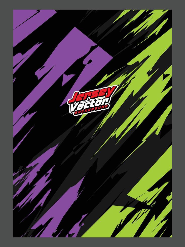 Vector jersey sports design for racing cycling football gaming motocross