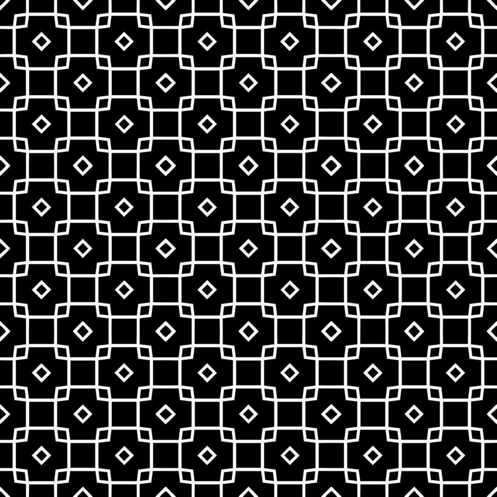 patrón abstracto sin costuras en blanco y negro. fondo y telón de fondo. diseño ornamental en escala de grises. vector