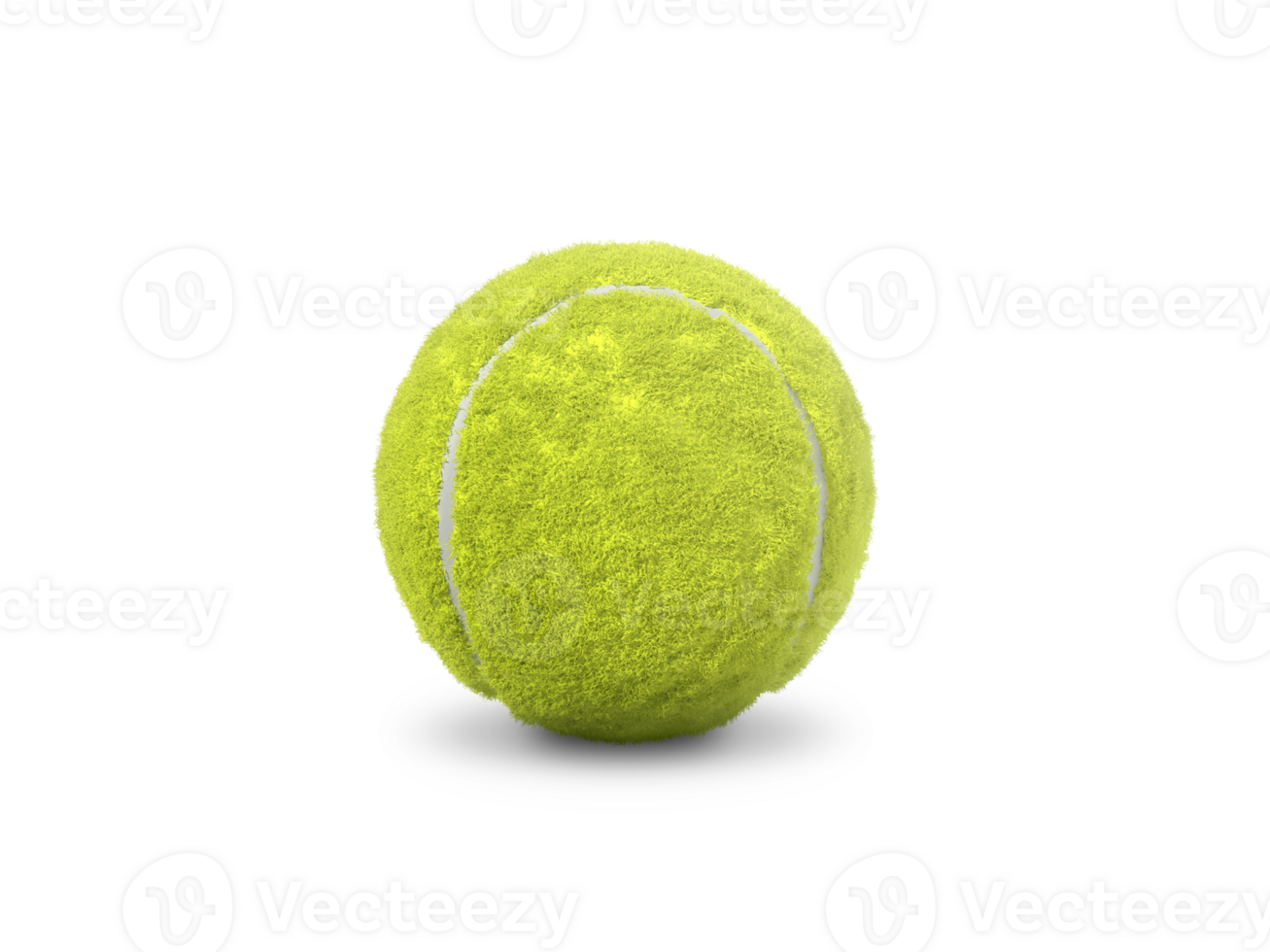 enda tennis boll, transparent bakgrund png