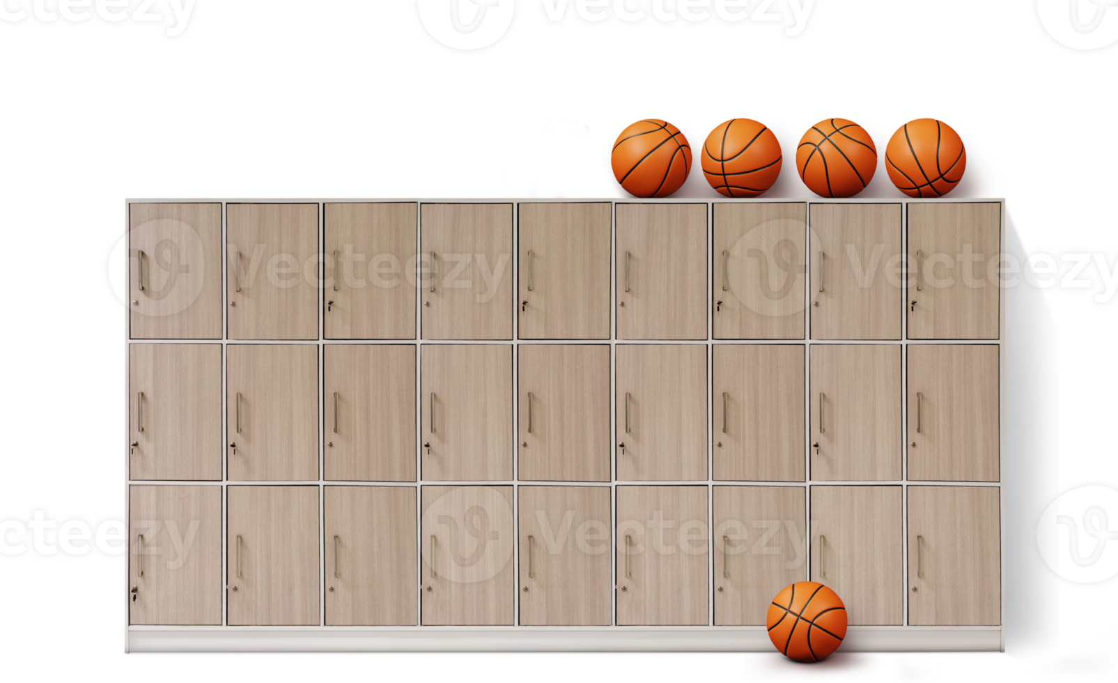 Basketball ball  locker PNG transparent