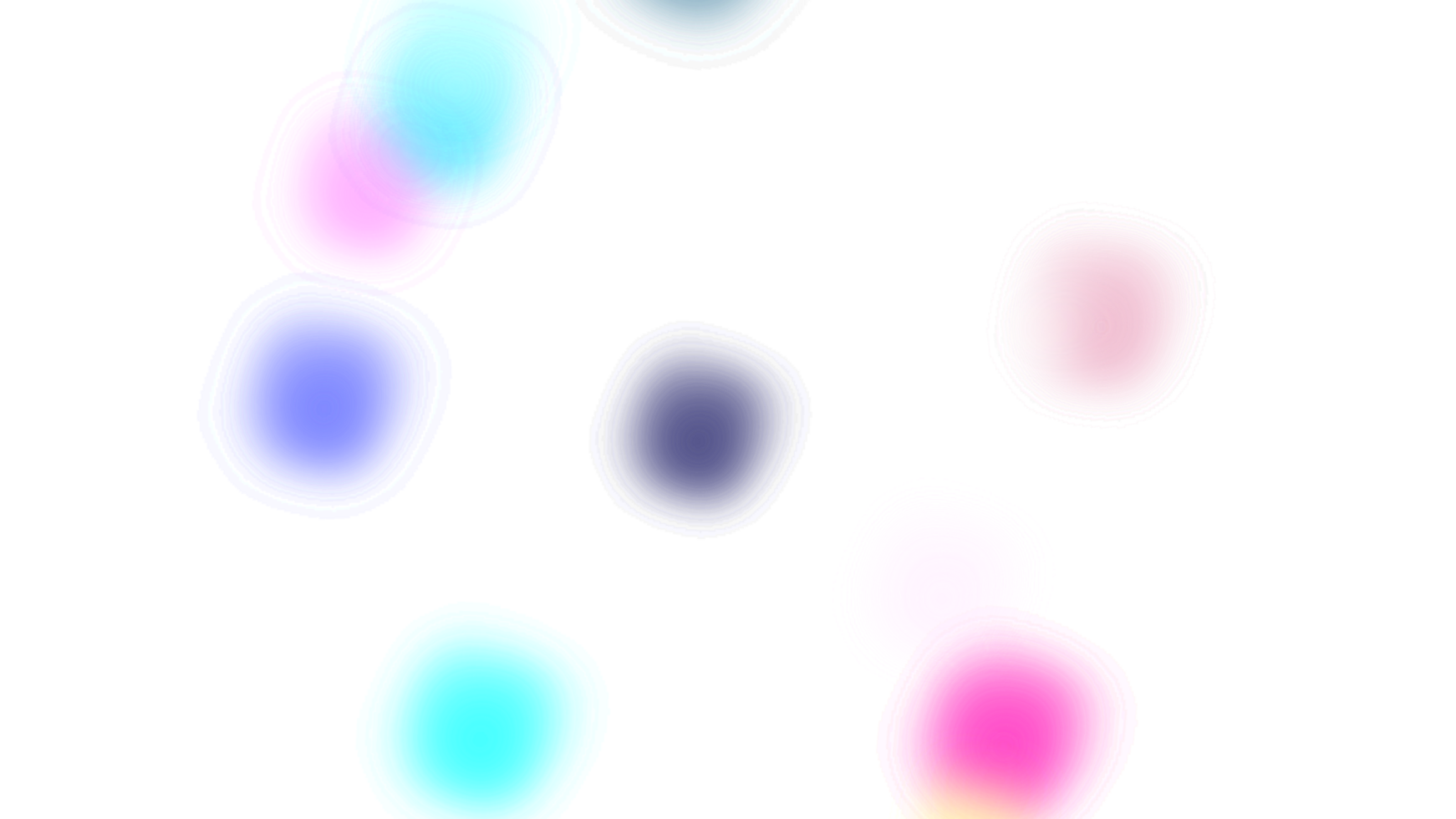 colorful splatters on a transparent background png