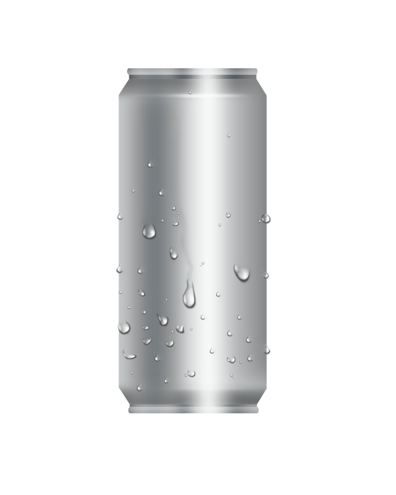 Soda can dry and wet png