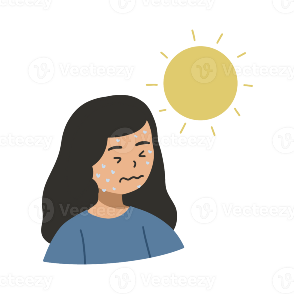 Hot summer season illustration 42535422 PNG