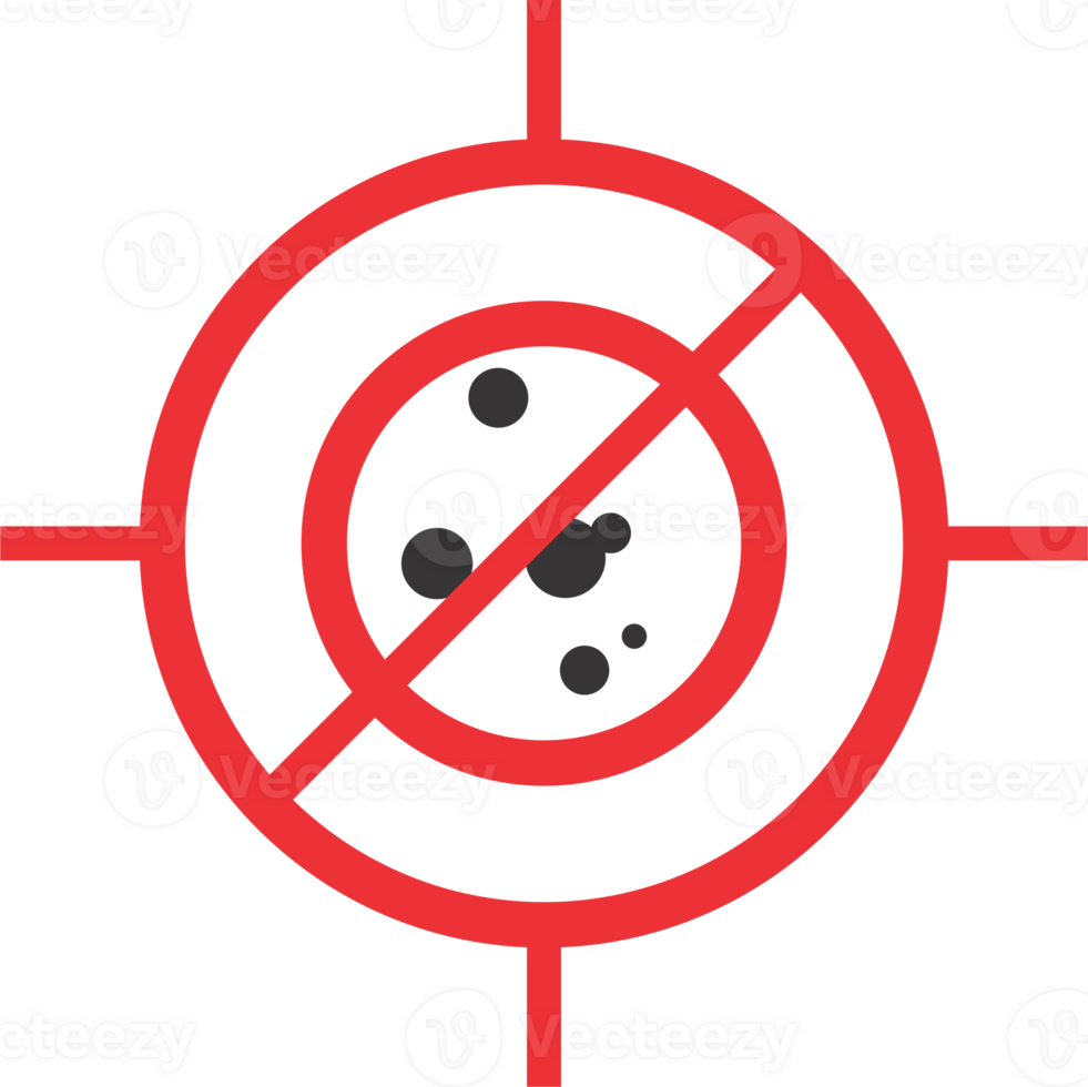 Anti bacteria icon png