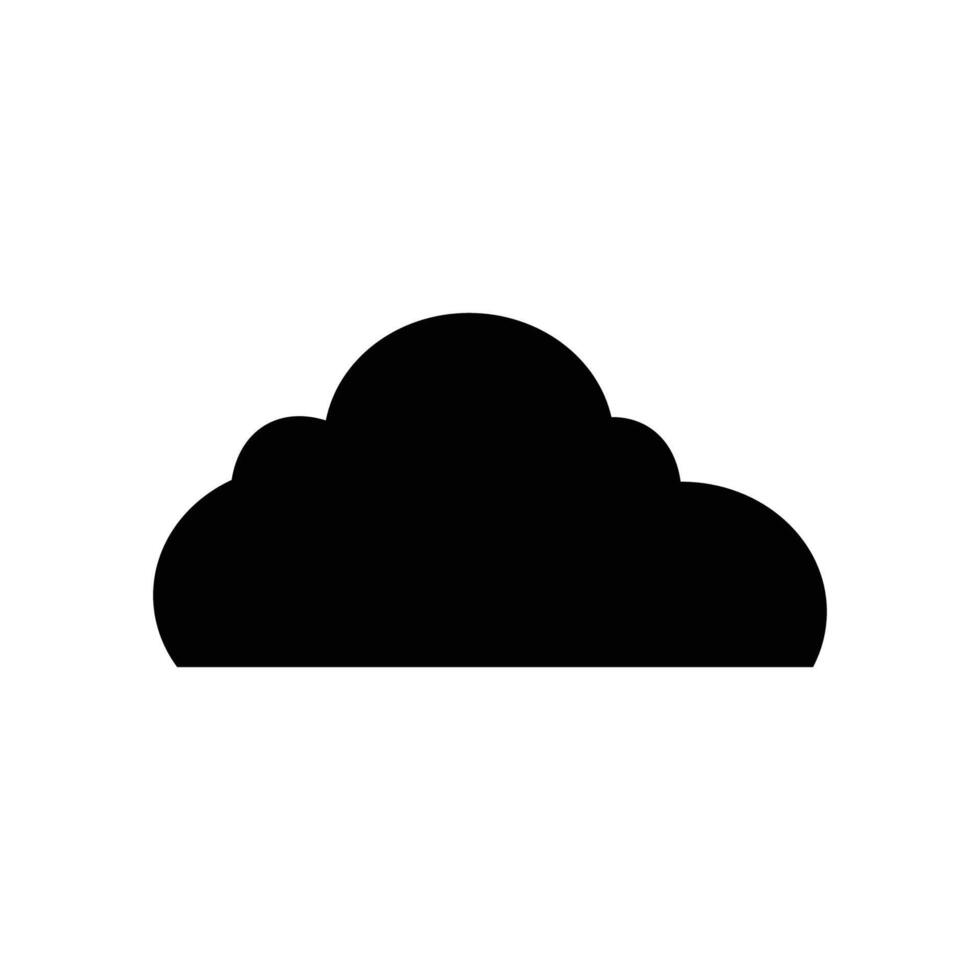 nube logo vector modelo símbolo diseño