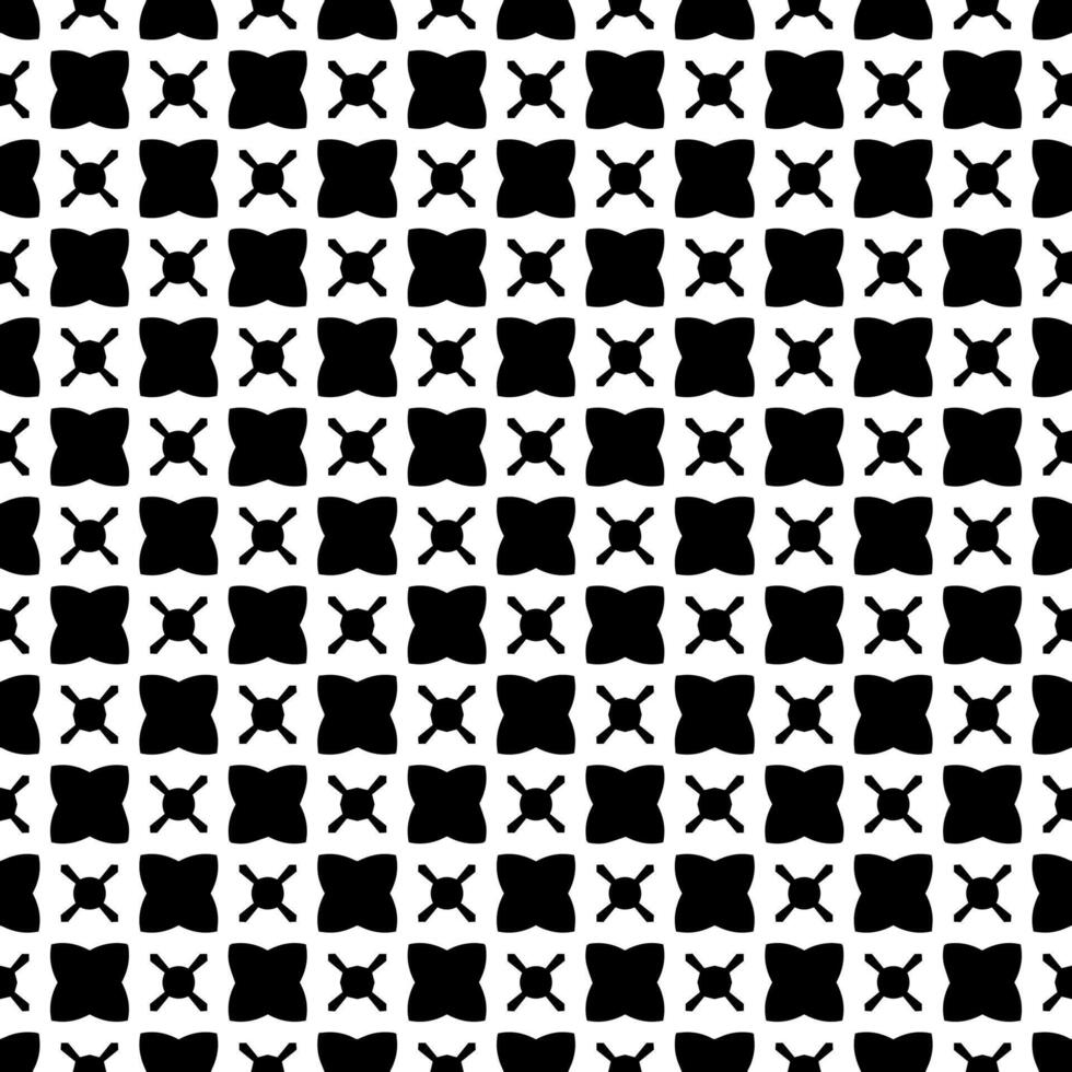 patrón abstracto sin costuras en blanco y negro. fondo y telón de fondo. diseño ornamental en escala de grises. vector