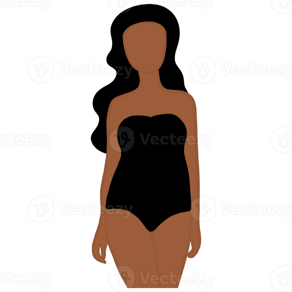 Round Body Shape Woman png