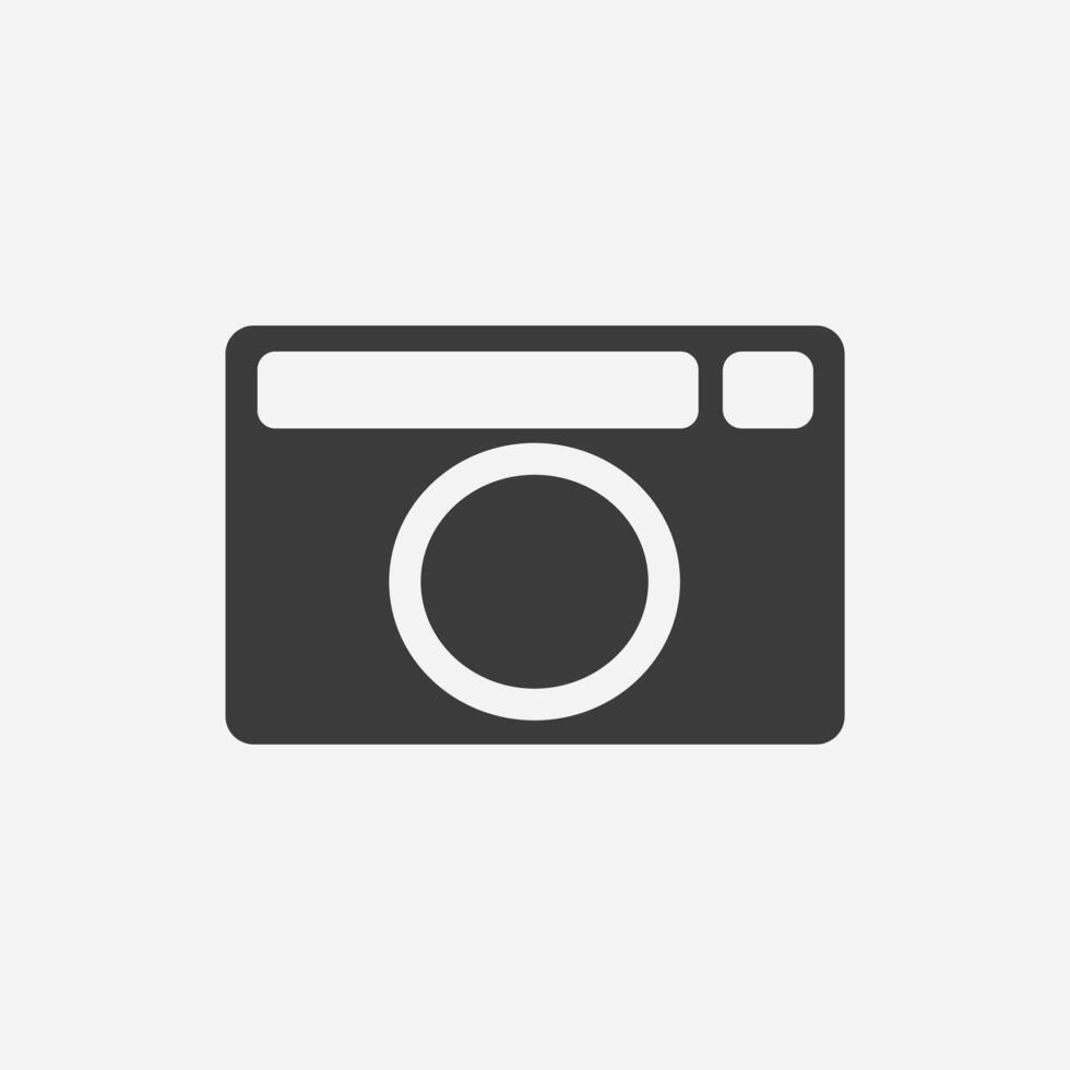 Photo, photography, image, camera, picture icon vector isolated symbol sign