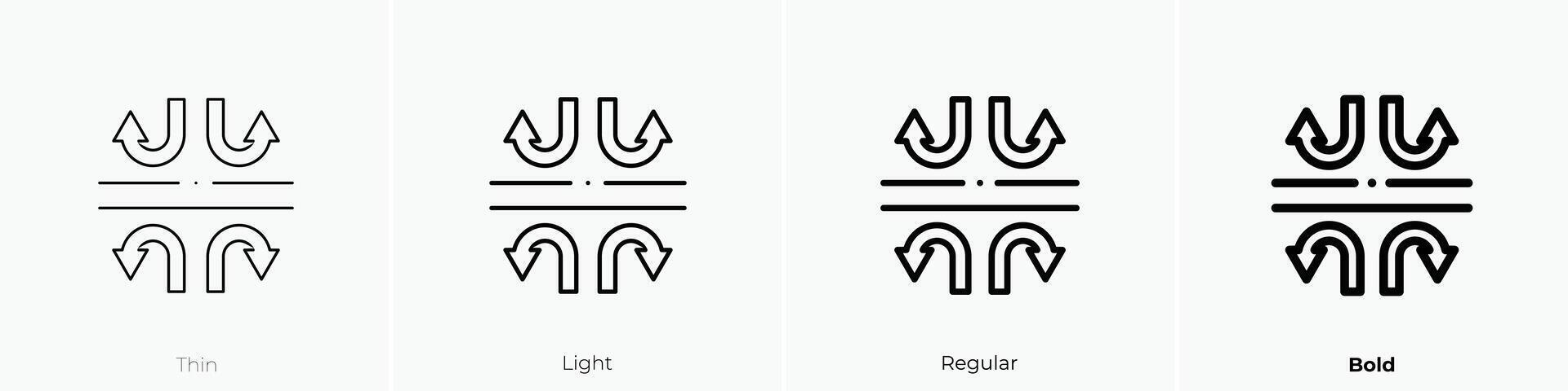 non breathable fabric icon. Thin, Light, Regular And Bold style design isolated on white background vector