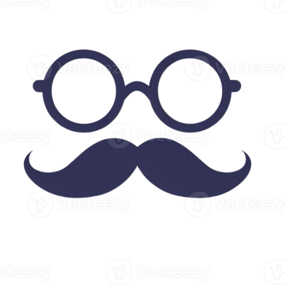 AI generated a cute Glasses png