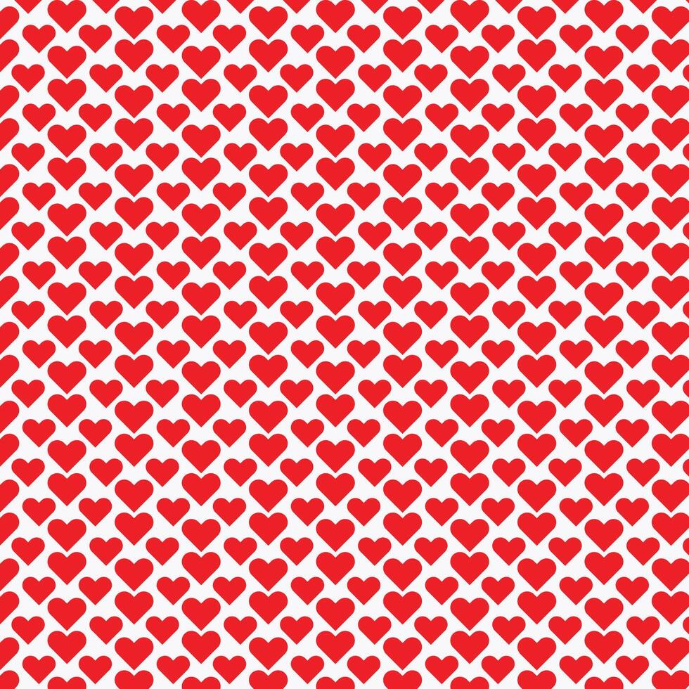 Decorative love heart pattern backdrop a special message for couple vector