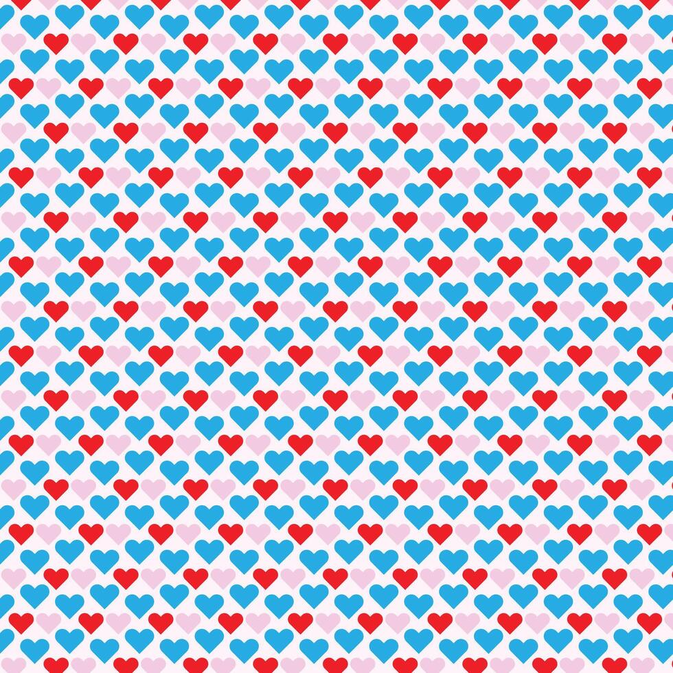 Valentine's day pattern collection vector