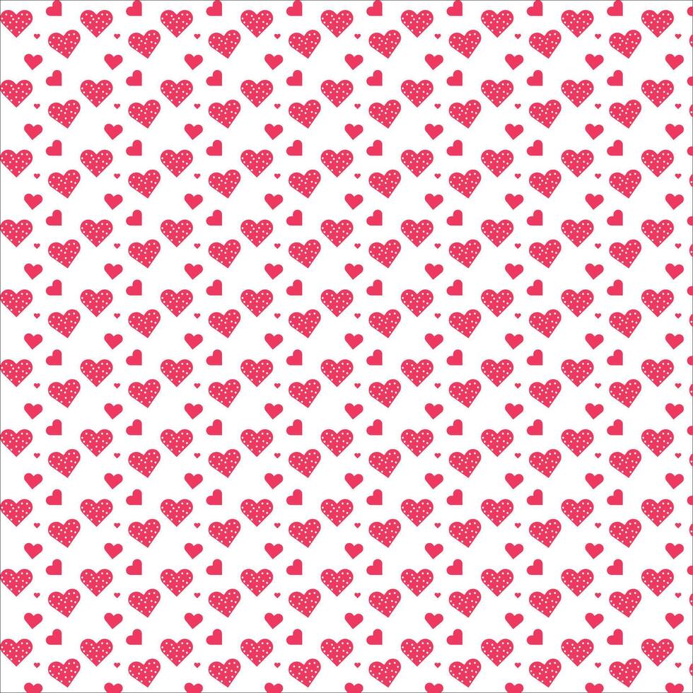 Pattern heart design vector