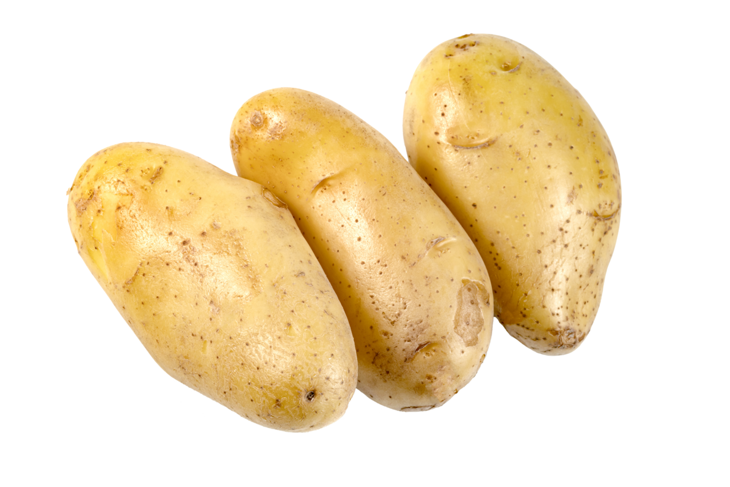 raw potatoes isolated png