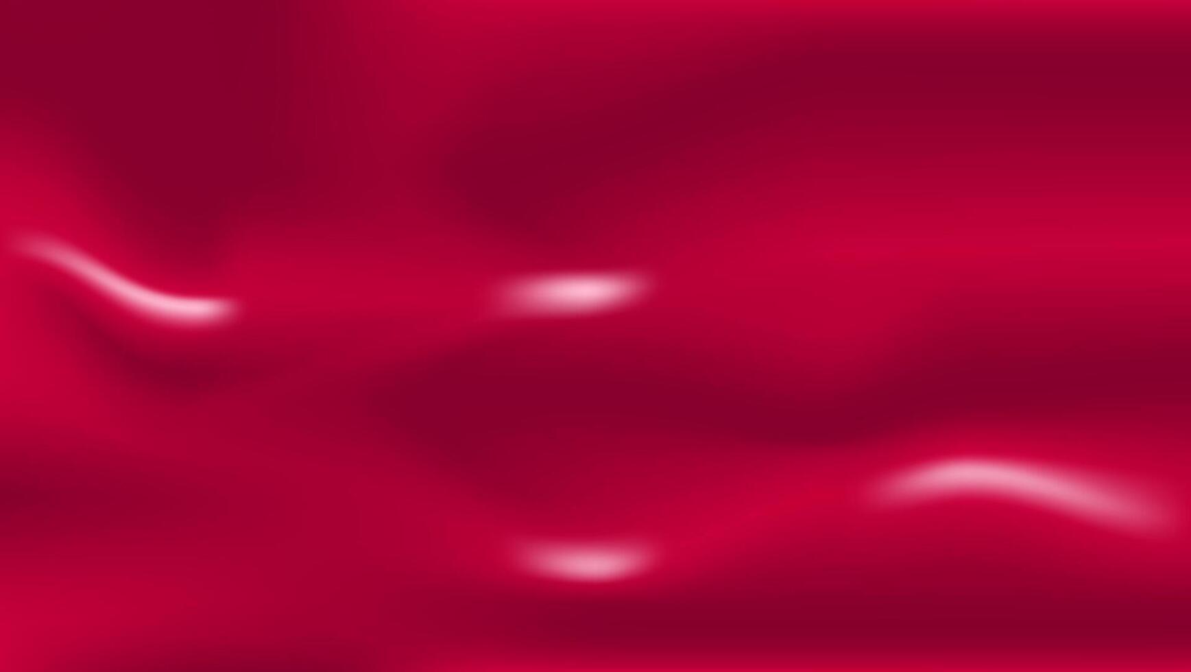 abstract red fabric waves background. vector illustration