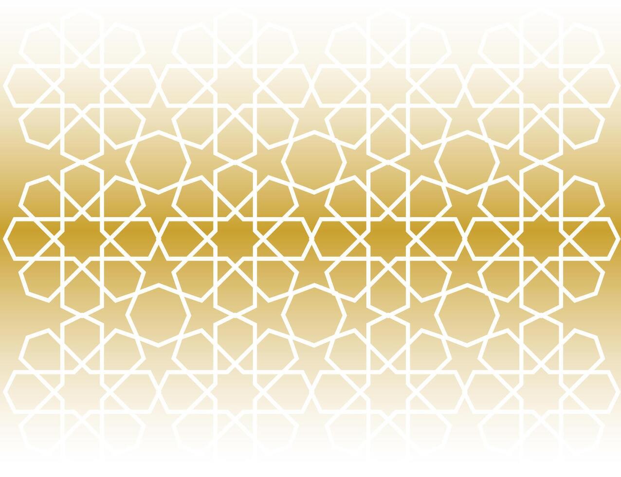 vector gradient brown gold and white colours background with a pattern of circles and stars arabic islamic ornament decor frame eid ramadan