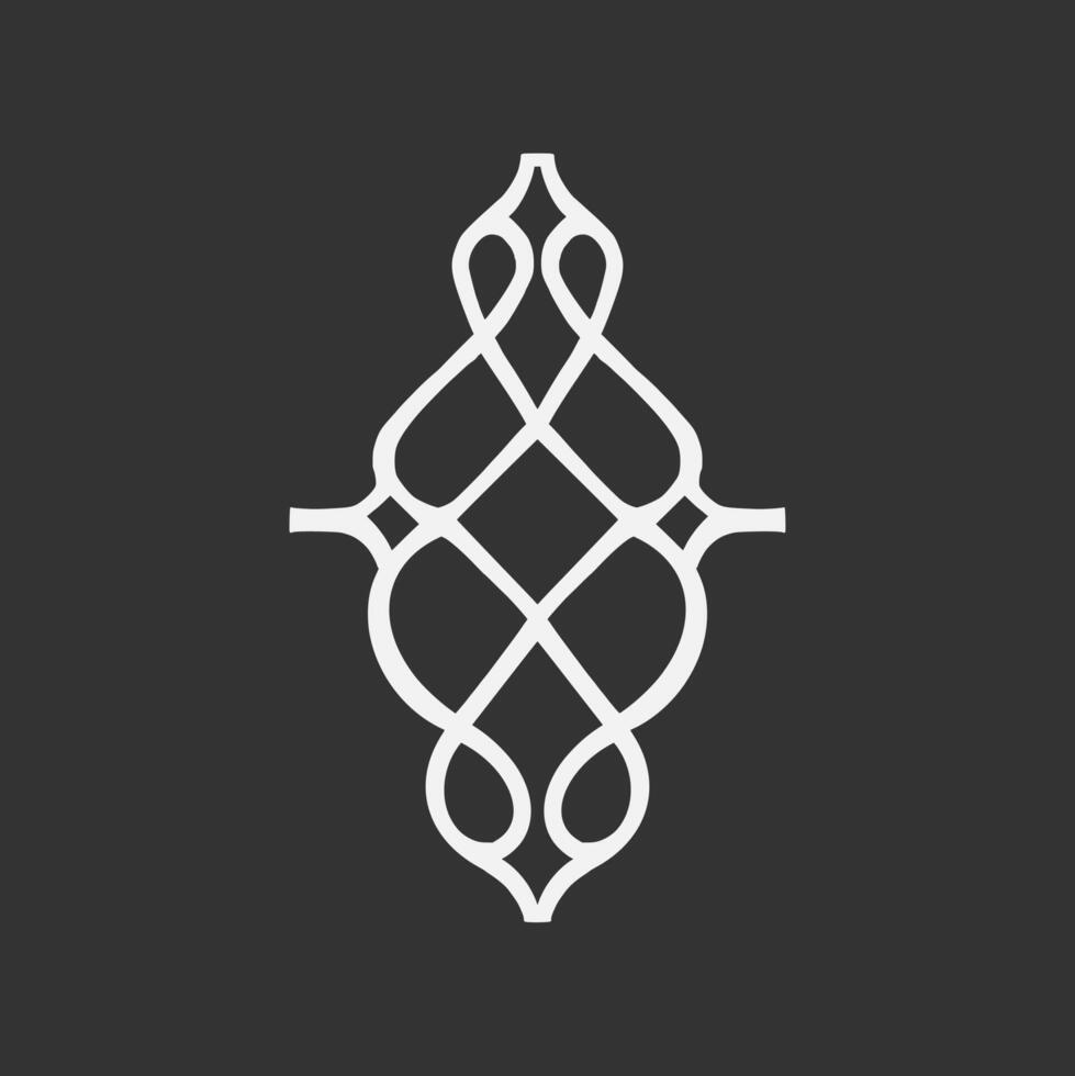 Islamic Geometric. Abstract mandala. Ethnic decorative element vector