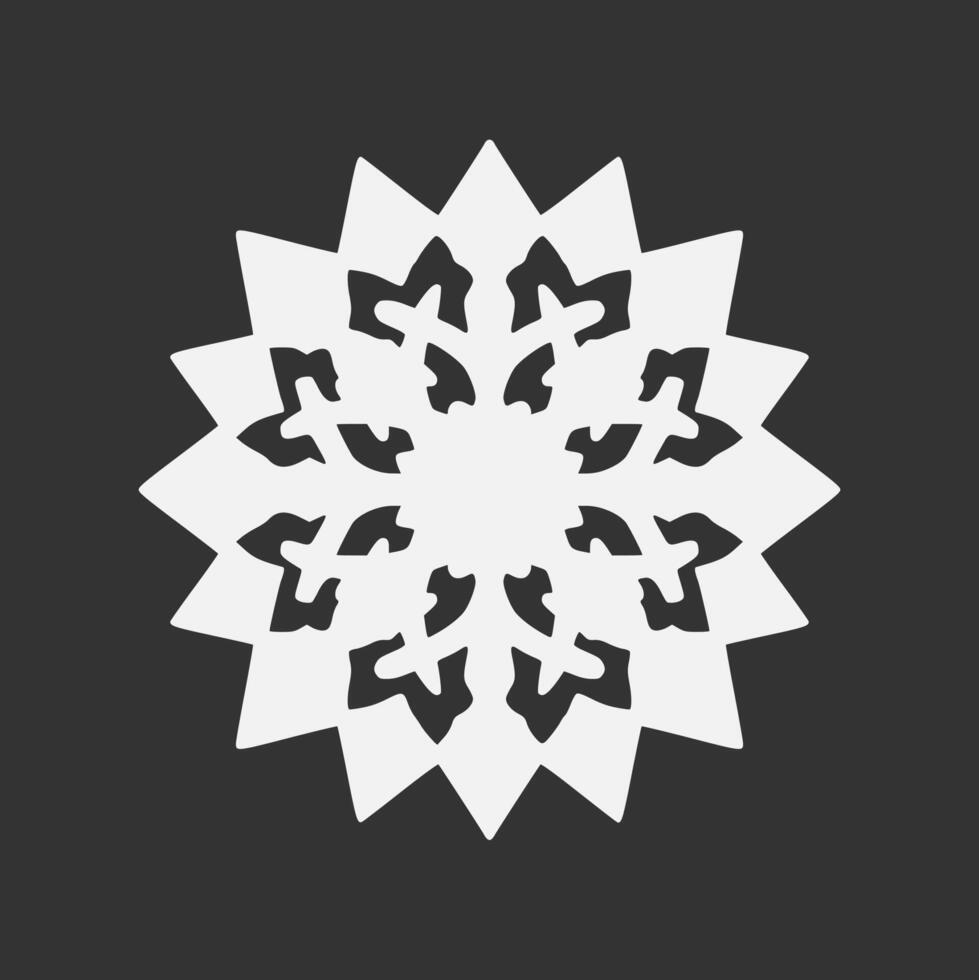 Islamic Geometric. Abstract mandala. Ethnic decorative element vector