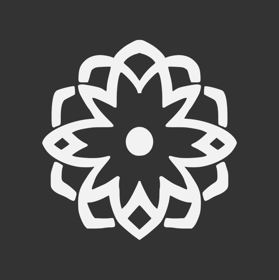 Islamic Geometric. Abstract mandala. Ethnic decorative element vector