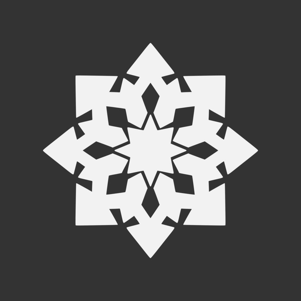 Islamic Geometric. Abstract mandala. Ethnic decorative element vector