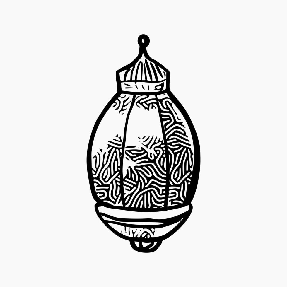 Ramadan Lantern. Vector Illustration