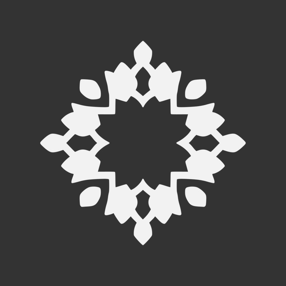 Islamic Geometric. Abstract mandala. Ethnic decorative element vector