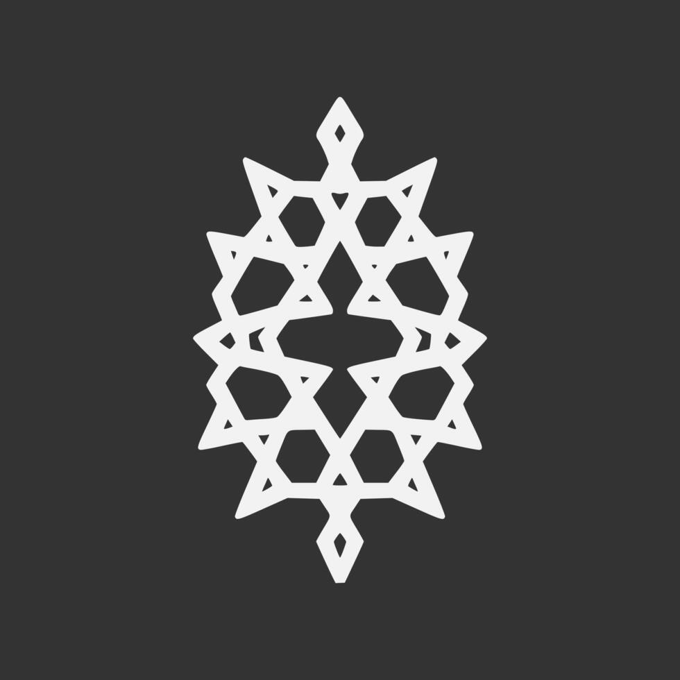 Islamic Geometric. Abstract mandala. Ethnic decorative element vector