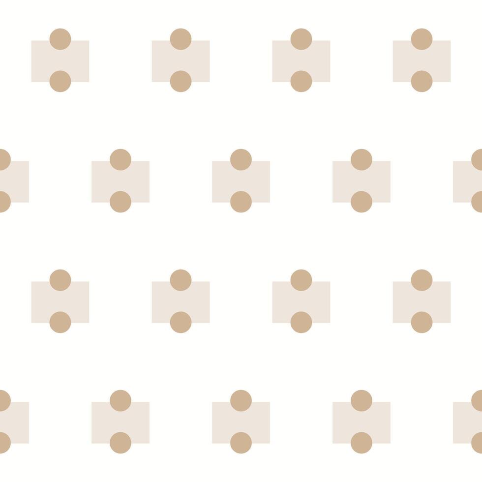 Soft Beige Colored Seamless Pattern Background. Graphic Seamless Monochrome Textile Fabric Swatch Template.  Wrapping Paper Print. Wallpaper Design. Digital Paper vector
