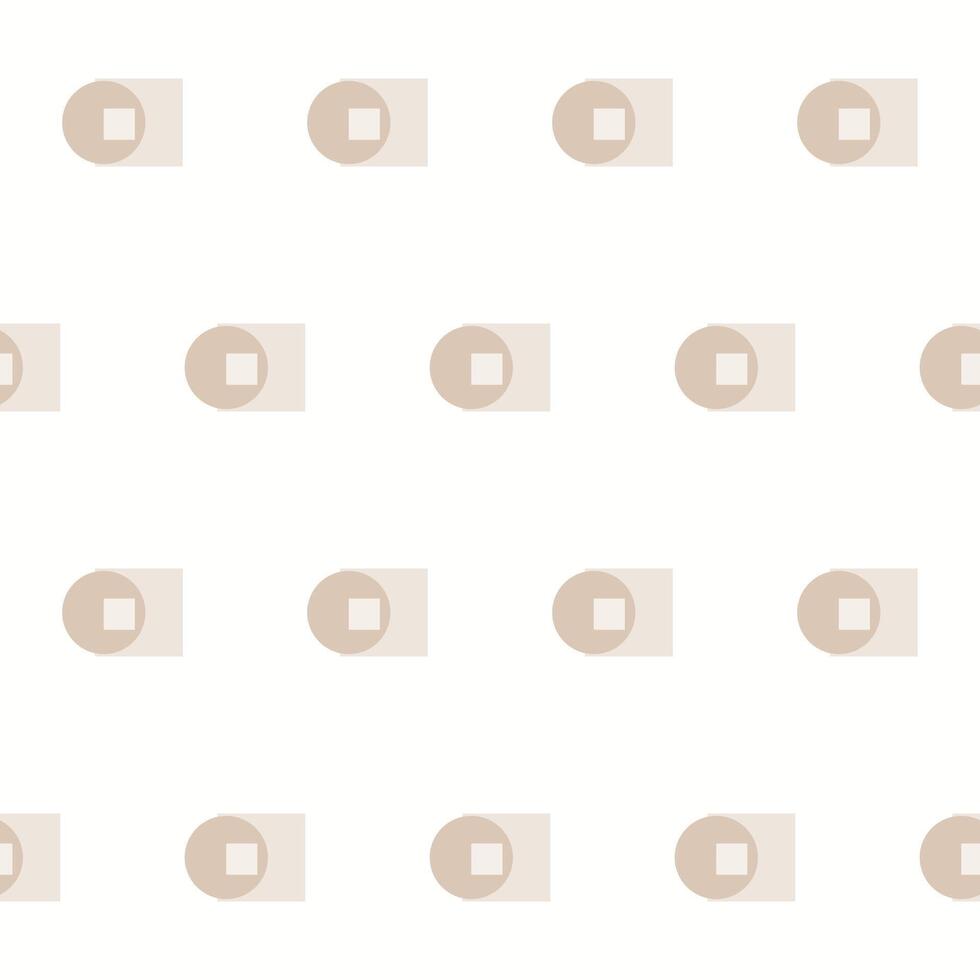 Soft Beige Colored Seamless Pattern Background. Graphic Seamless Monochrome Textile Fabric Swatch Template.  Wrapping Paper Print. Wallpaper Design. Digital Paper vector