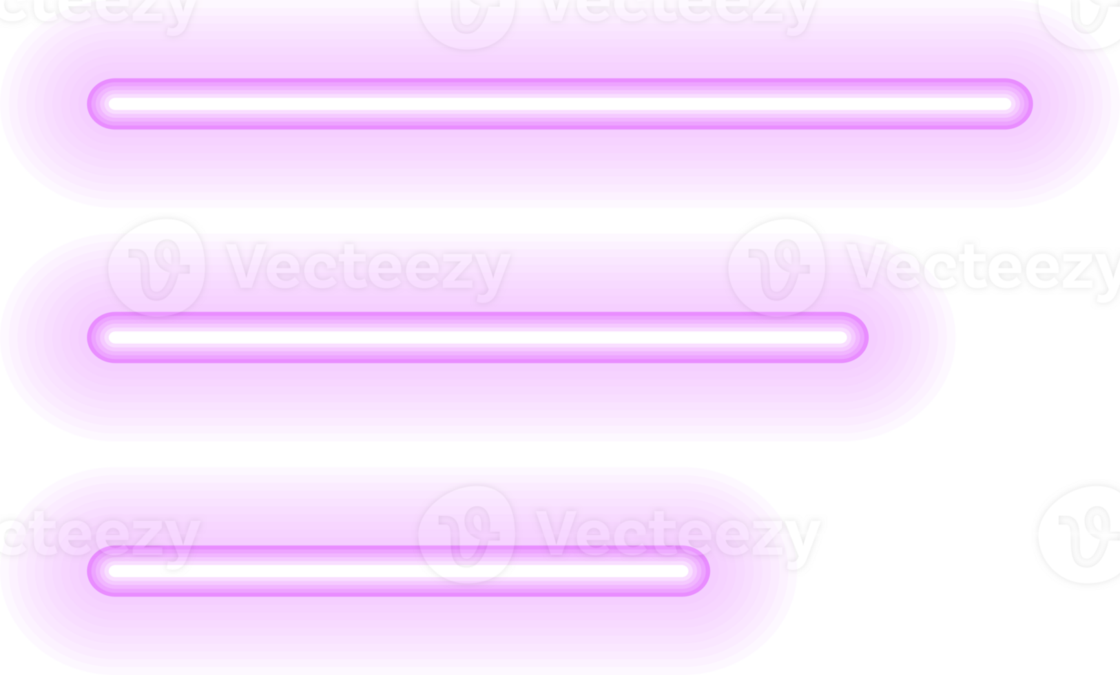 Colorful glowing linear design element. Abstract shining neon line, glowing linear geometric element png