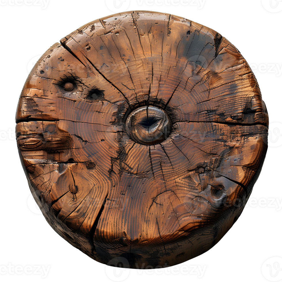 AI generated Log with wood texture set PNG. Wood log for product placement top view flat lay PNG. Wood log PNG. Wood texture for product presentation png