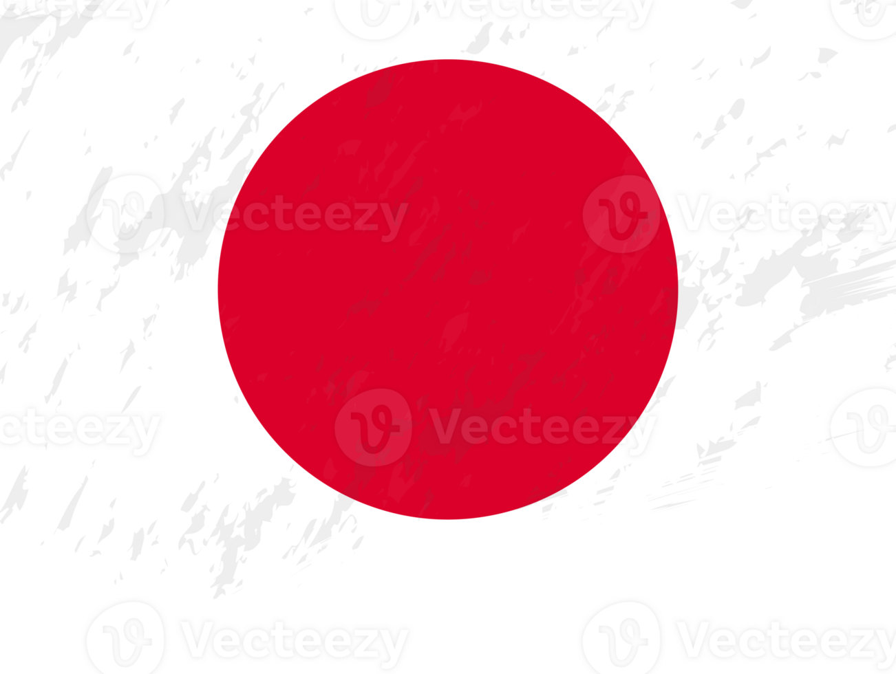 Grunge-style flag of Japan. png