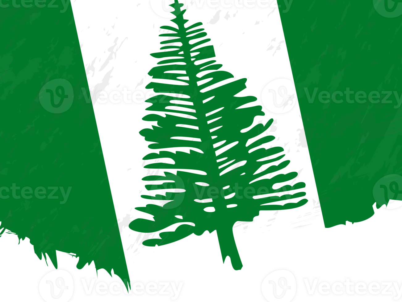 Grunge-style flag of Norfolk Island. png