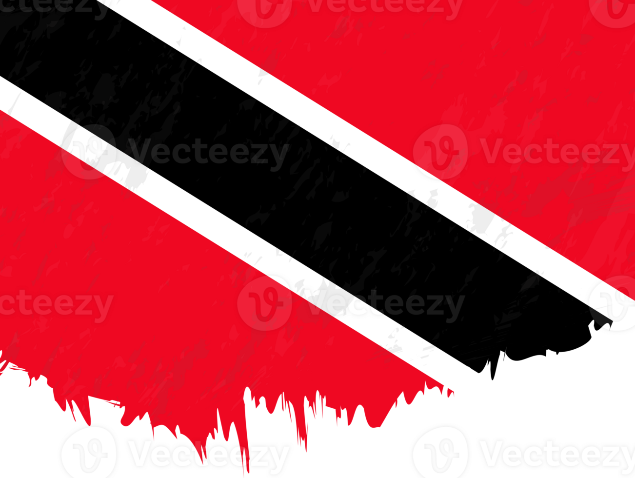 Grunge-style flag of Trinidad and Tobago. png
