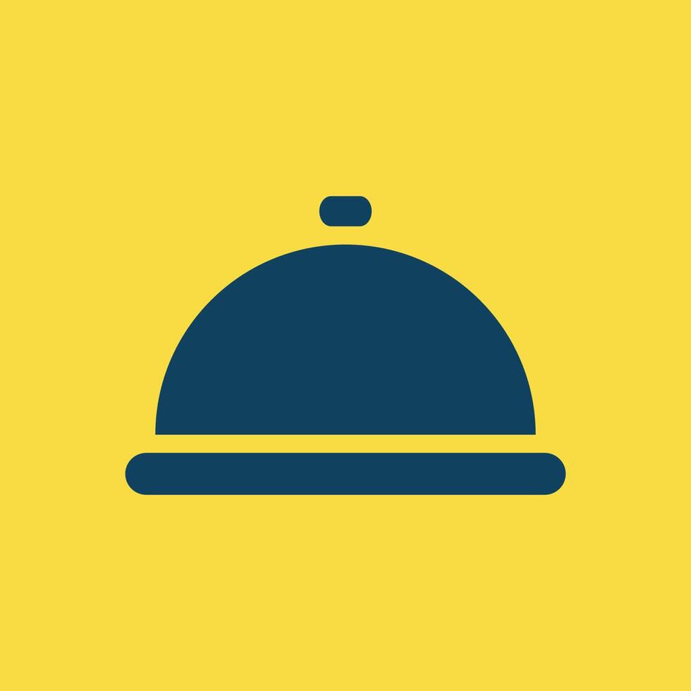 tray food icon design vector template