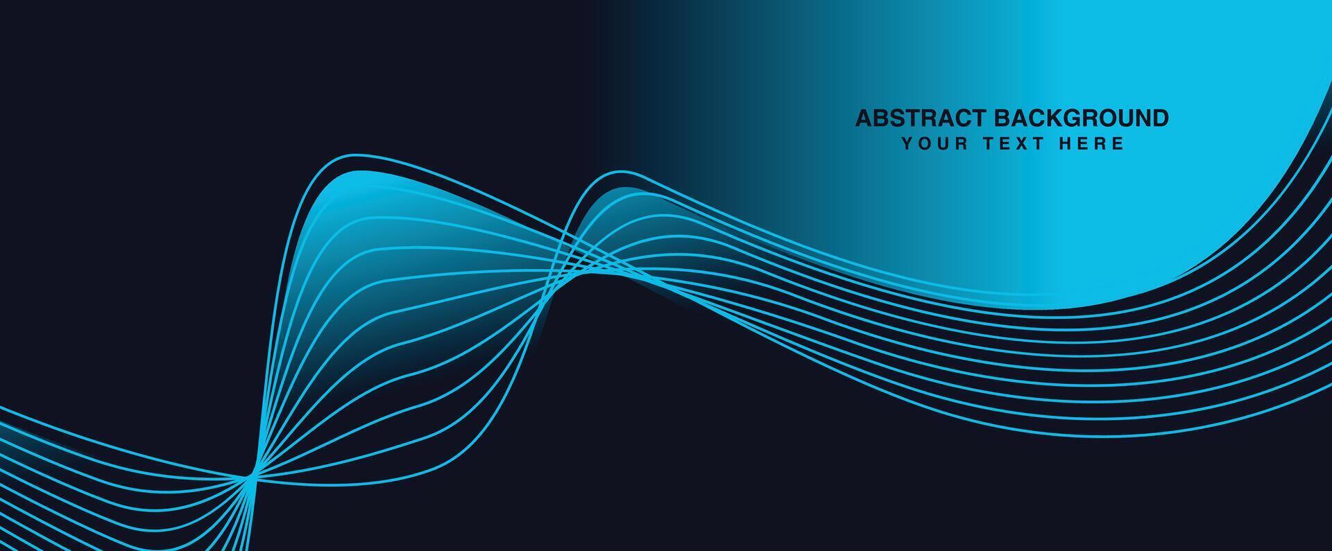 luxurious Abstract Background design illustration, Blue Lines Background creative vector