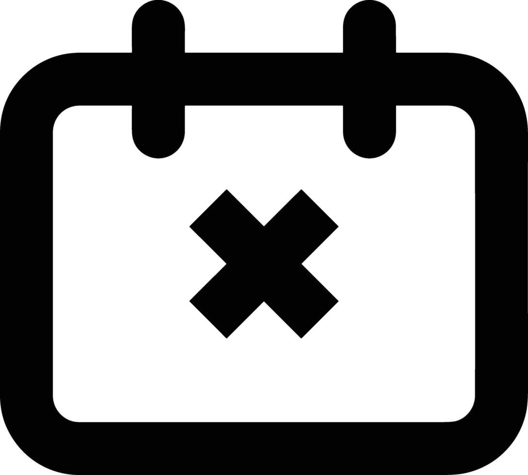 Calendar Icon symbol vector image