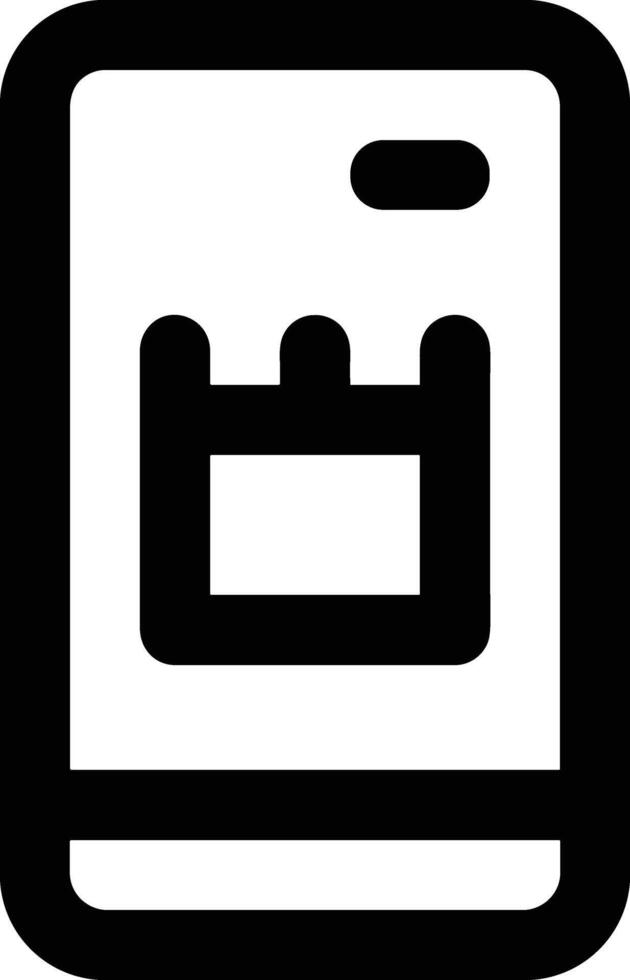 Calendar Icon symbol vector image