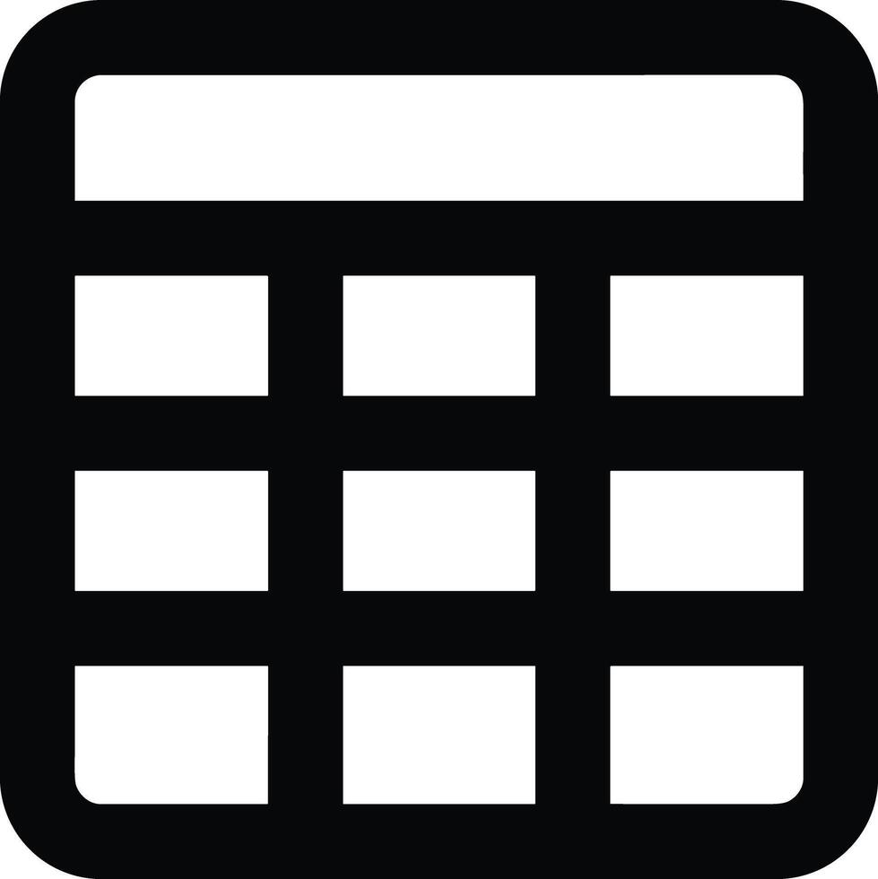 Calendar Icon symbol vector image
