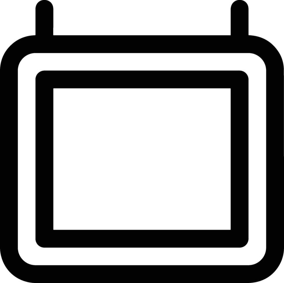 Calendar Icon symbol vector image