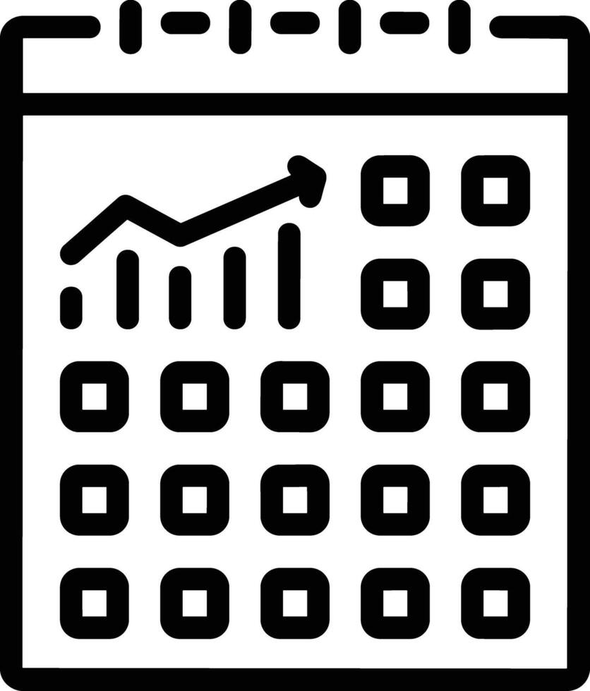 Calendar Icon symbol vector image