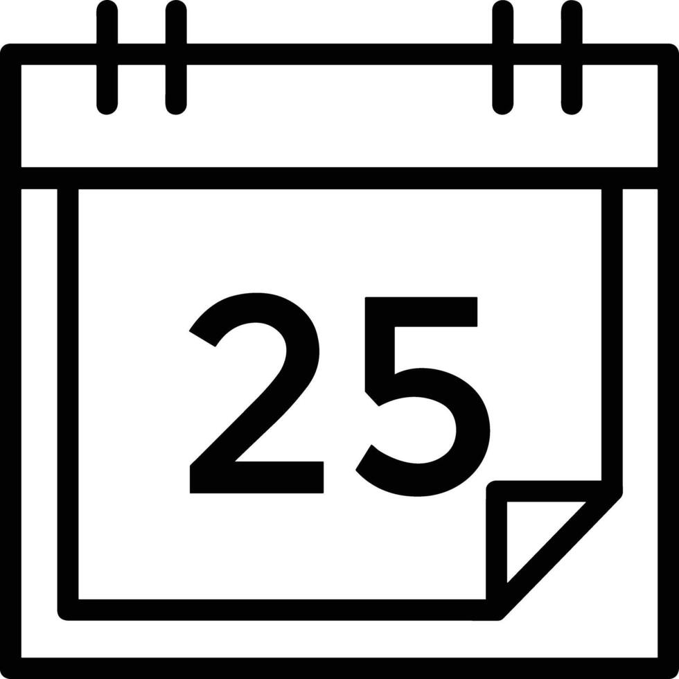 Calendar Icon symbol vector image