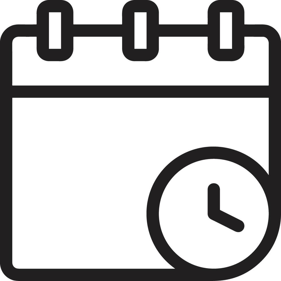 Calendar Icon symbol vector image