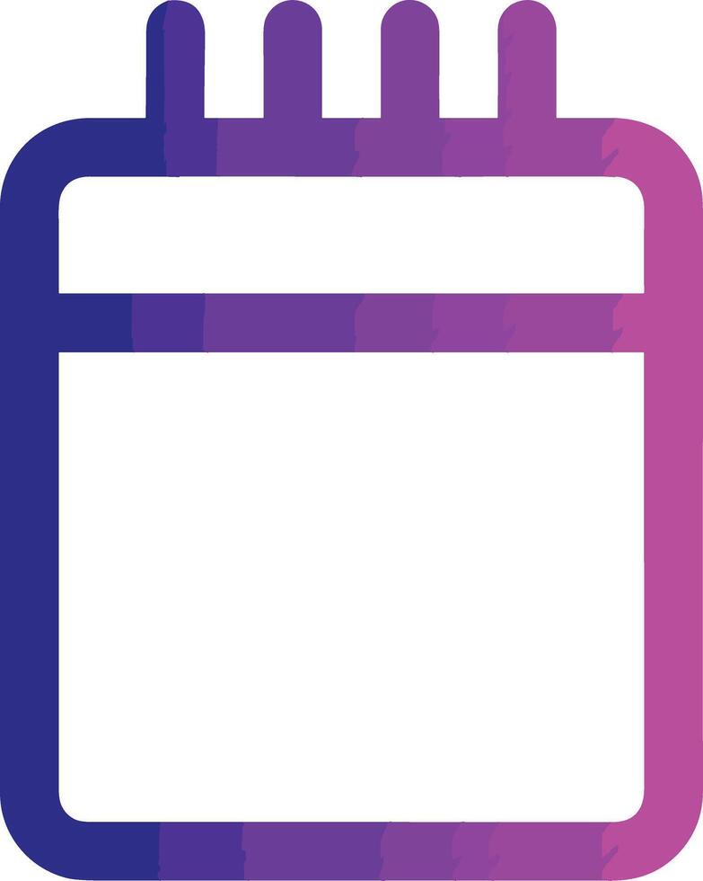 Calendar Icon symbol vector image