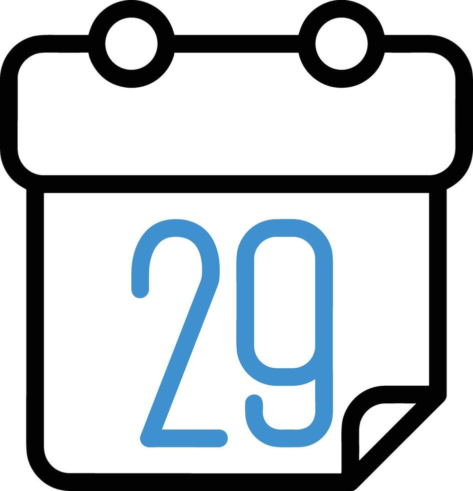 Calendar Icon symbol vector image