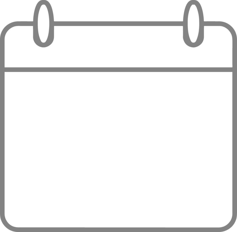 Calendar Icon symbol vector image