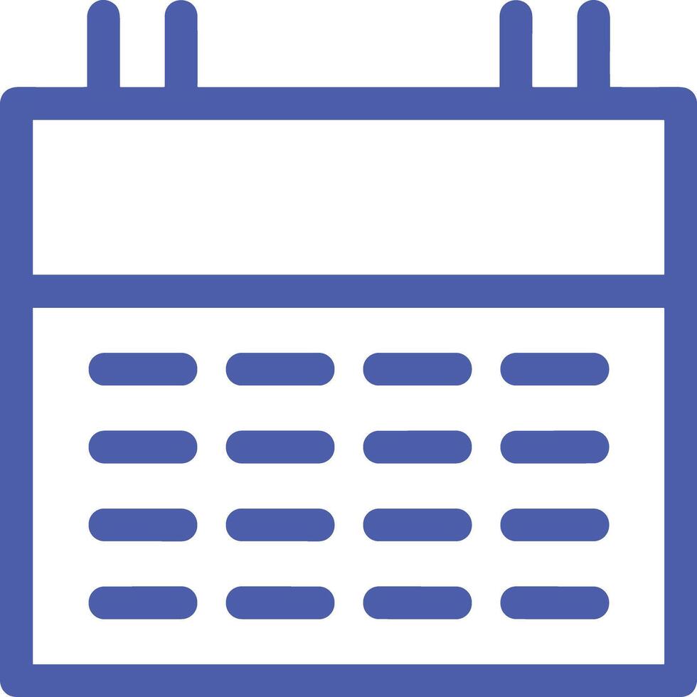 Calendar Icon symbol vector image